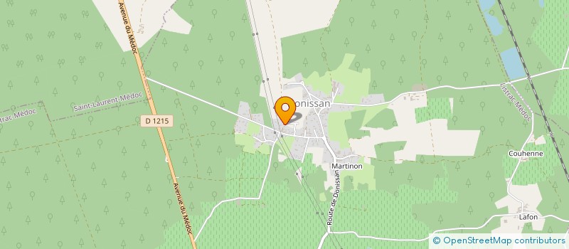 localisation de l'entreprise MADAME MAGALIE LOUISE  LISTRAC-MEDOC