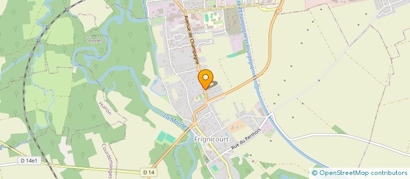 localisation de l'entreprise MADAME MAGALIE MAIZIERE à FRIGNICOURT