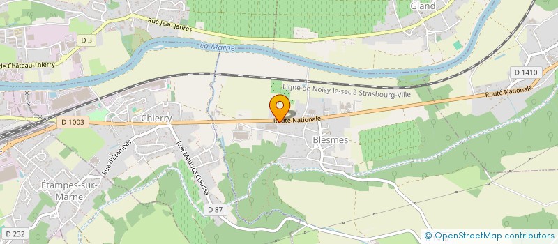 localisation de l'entreprise MADAME MAGALIE MALAIZE  AZY-SUR-MARNE