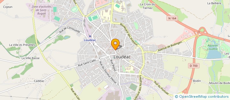 localisation de l'entreprise MADAME MAGALIE MARAIS à LOUDEAC