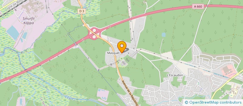 localisation de l'entreprise MADAME MAGALIE MARCEL  MIOS