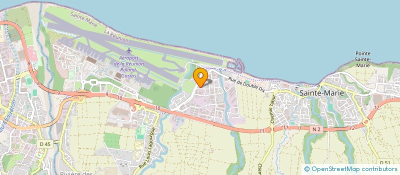 localisation de l'entreprise MADAME MAGALIE MARIE SANDRA VIRIN  SAINTE-MARIE