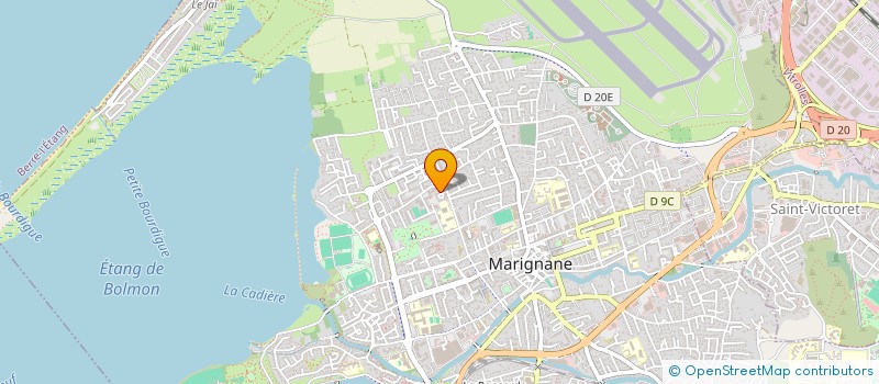 localisation de l'entreprise MADAME MAGALIE MAUREL à MARIGNANE