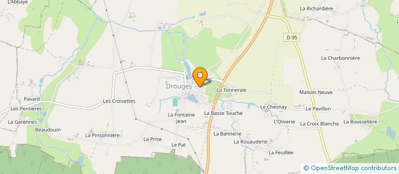 localisation de l'entreprise MADAME MAGALIE MENARD  DROUGES