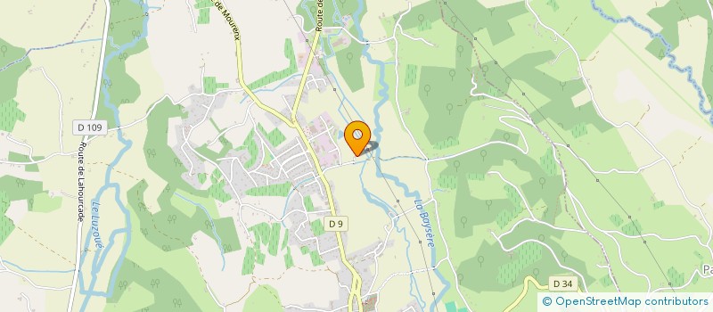 localisation de l'entreprise MADAME MAGALIE MEUNIER  MONEIN