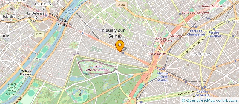 localisation de l'entreprise MADAME MAGALIE MICHEL à NEUILLY-SUR-SEINE