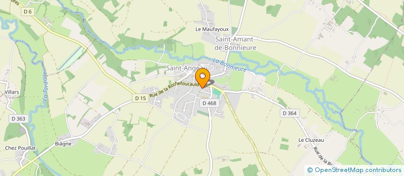 localisation de l'entreprise MADAME MAGALIE MOREAU à VAL-DE-BONNIEURE