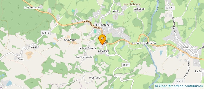 localisation de l'entreprise MADAME MAGALIE MOREAU à SAINT-DENIS-DES-MURS