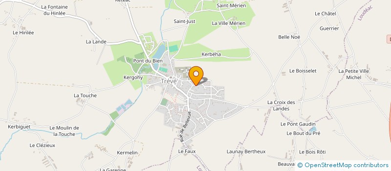 localisation de l'entreprise MADAME MAGALIE MORIN  SAINT-CARADEC