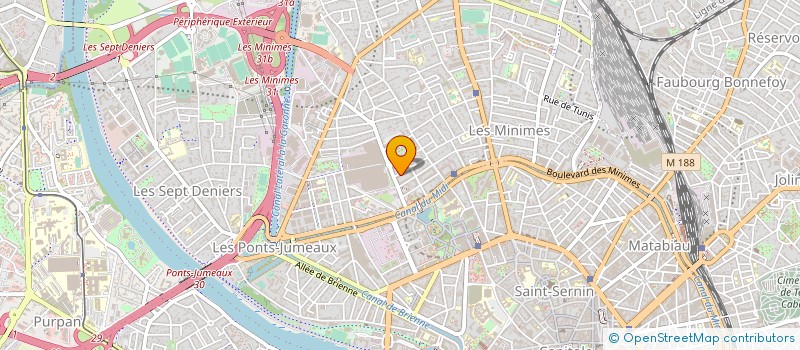 localisation de l'entreprise MADAME MAGALIE MURILLO à TOULOUSE