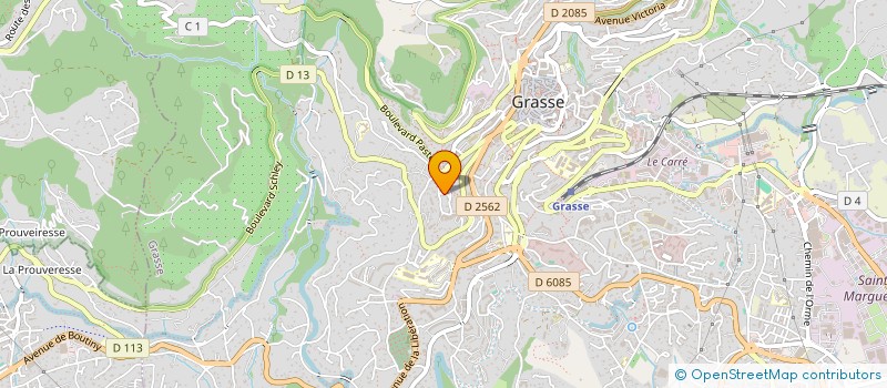 localisation de l'entreprise MADAME MAGALIE NAUCELLE  GRASSE