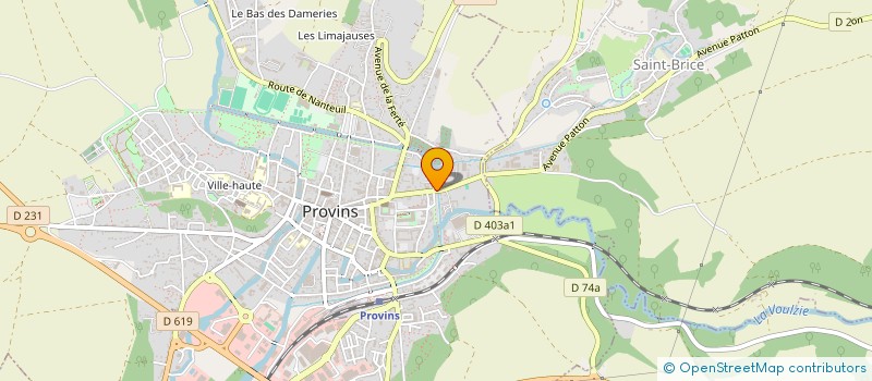 localisation de l'entreprise MADAME MAGALIE NEIRINCK  PROVINS