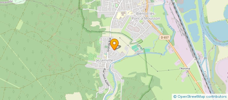 localisation de l'entreprise MADAME MAGALIE NETZER  JEZAINVILLE