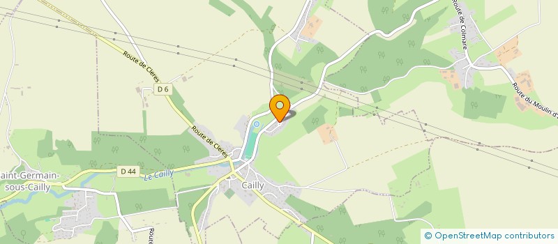 localisation de l'entreprise MADAME MAGALIE NEVEU  CAILLY