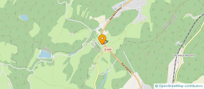 localisation de l'entreprise MADAME MAGALIE NGUYEN  EPINAL