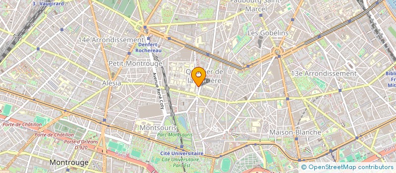 localisation de l'entreprise MADAME MAGALIE NTOLO  PARIS