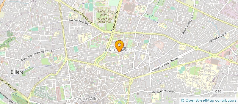 localisation de l'entreprise MADAME MAGALIE ORTIZ RUIZ à PAU
