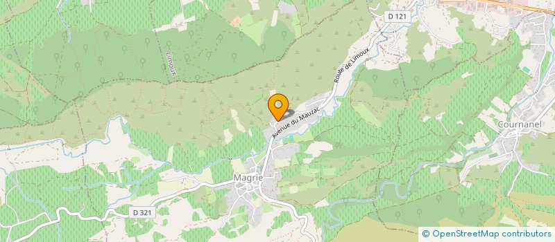 localisation de l'entreprise MADAME MAGALIE PAILLES  LA DIGNE D'AMONT