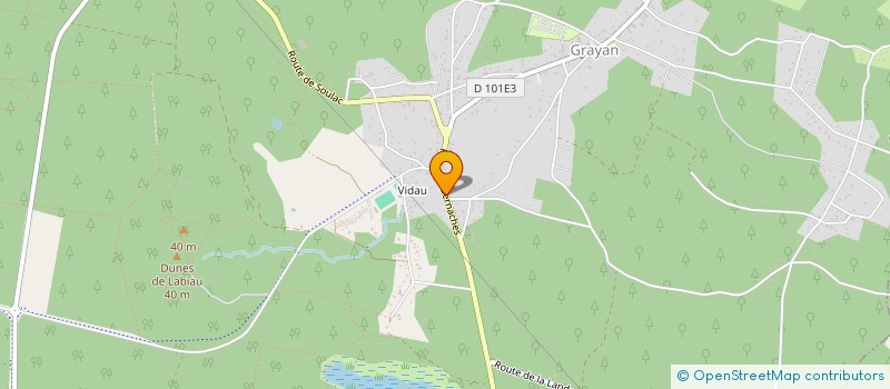 localisation de l'entreprise MADAME MAGALIE PEYRE  GRAYAN-ET-L'HOPITAL