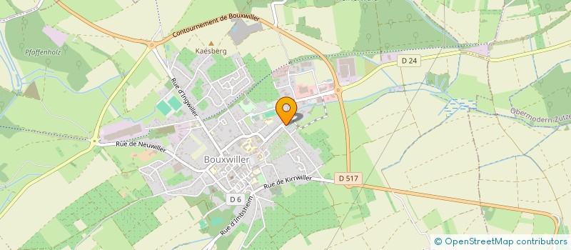 localisation de l'entreprise MADAME MAGALIE PFOHL  BOUXWILLER