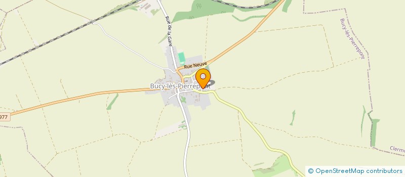 localisation de l'entreprise MADAME MAGALIE PILON  BUCY-LES-PIERREPONT