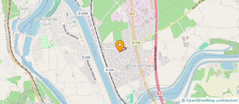 localisation de l'entreprise MADAME MAGALIE PONTON à PONT-DE-L'ISERE