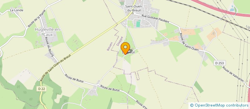 localisation de l'entreprise MADAME MAGALIE PROBIN  SAINT-OUEN-DU-BREUIL