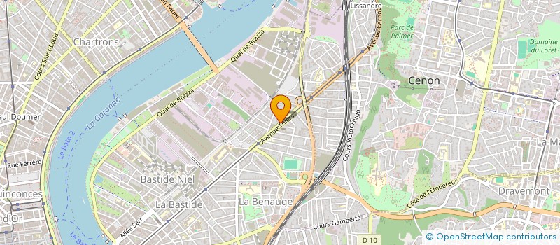 localisation de l'entreprise MADAME MAGALIE QUINTANA  BORDEAUX