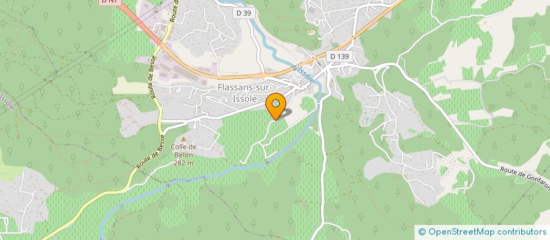 localisation de l'entreprise MADAME MAGALIE RASTELLO à FLASSANS-SUR-ISSOLE