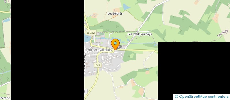 localisation de l'entreprise MADAME MAGALIE ROCHE à THIRON-GARDAIS