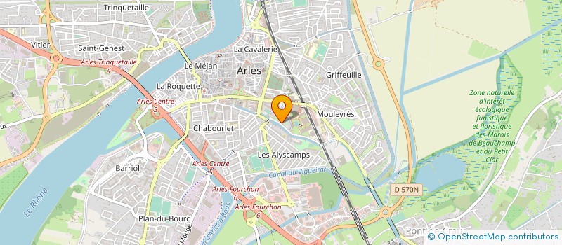 localisation de l'entreprise MADAME MAGALIE ROSSI à SAINT-MARTIN-DE-CRAU