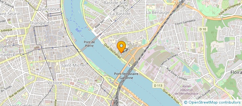 localisation de l'entreprise MADAME MAGALIE ROSSIGNOL  BORDEAUX