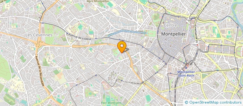 localisation de l'entreprise MADAME MAGALIE SABATHIER à MONTPELLIER