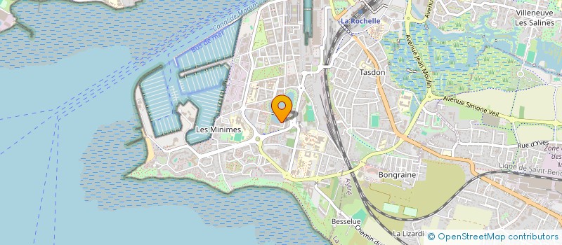 localisation de l'entreprise MADAME MAGALIE SABAUT  LA ROCHELLE