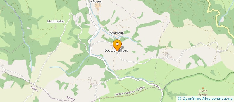 localisation de l'entreprise MADAME MAGALIE SANTOS à LAISSAC-SEVERAC L'EGLISE