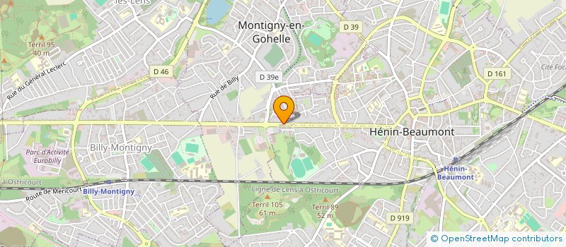 localisation de l'entreprise MADAME MAGALIE SEVRETTE  MONTIGNY-EN-GOHELLE