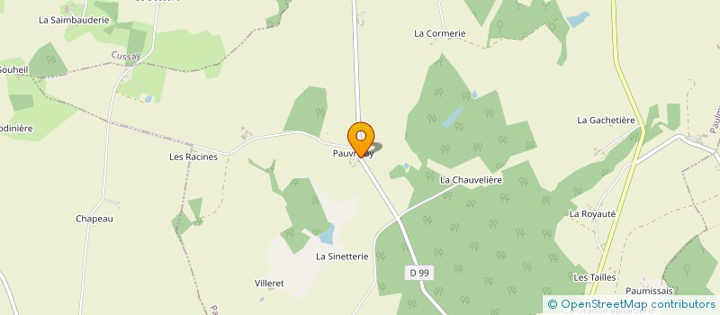 localisation de l'entreprise MADAME MAGALIE SOLOVIOF  PAULMY