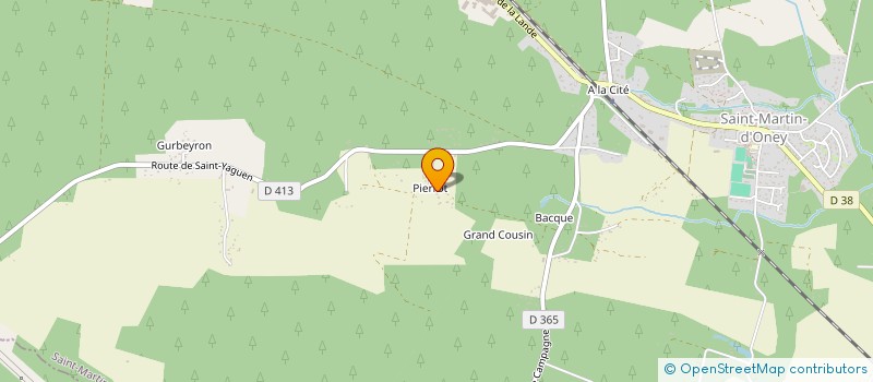 localisation de l'entreprise MADAME MAGALIE TESNIERES  SAINT-MARTIN-D'ONEY