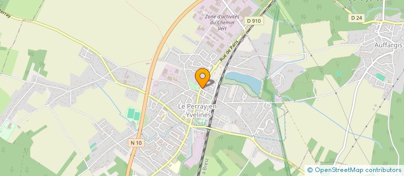 localisation de l'entreprise MADAME MAGALIE THOMAS  LE PERRAY-EN-YVELINES