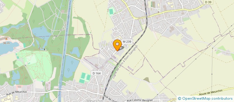 localisation de l'entreprise MADAME MAGALIE TROUWAERT  BAUVIN