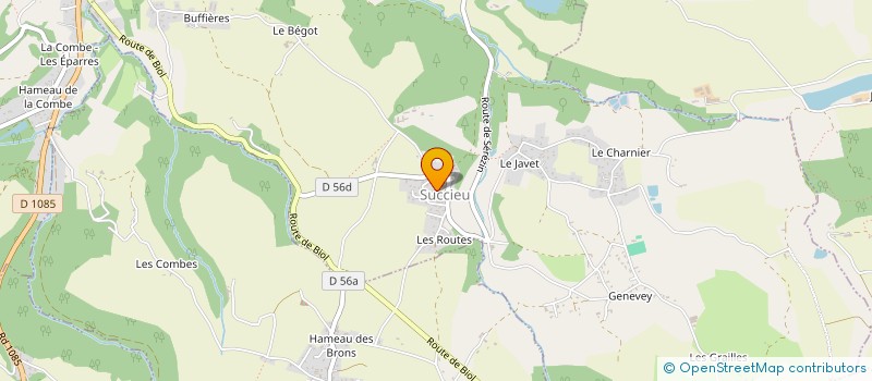 localisation de l'entreprise MADAME MAGALIE URBANO  SUCCIEU