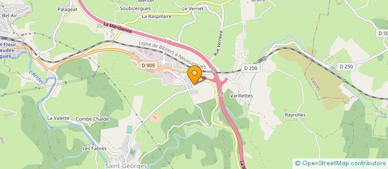 localisation de l'entreprise MADAME MAGALIE VALETTE à SAINT-GEORGES