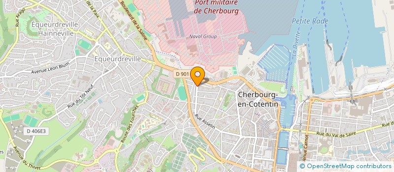 localisation de l'entreprise MADAME MAGALIE VARIN  CHERBOURG-EN-COTENTIN