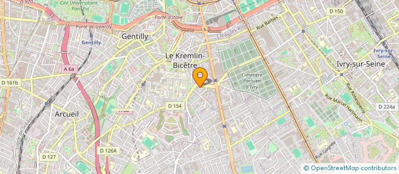 localisation de l'entreprise MADAME MAGALIE VINCENDON à LE KREMLIN-BICETRE