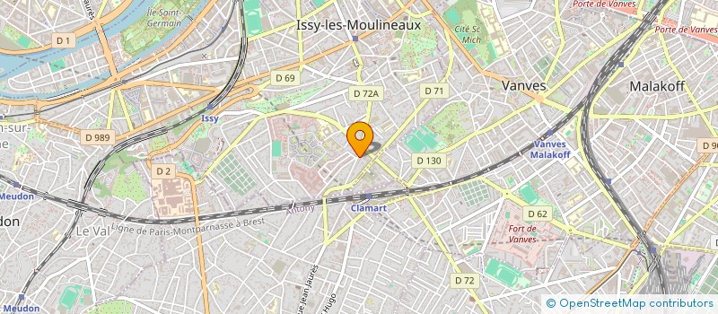 localisation de l'entreprise MADAME MAGALIE WAGENER à ISSY-LES-MOULINEAUX