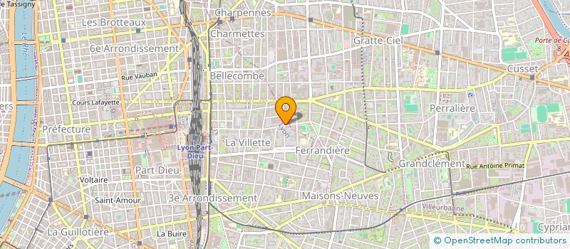 localisation de l'entreprise MADAME MAGALIE WAGNER  LYON