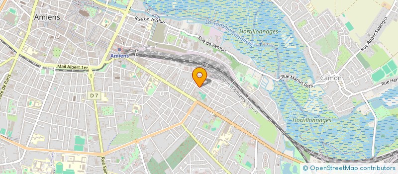 localisation de l'entreprise MADAME MAGALIE WATTRE à AMIENS