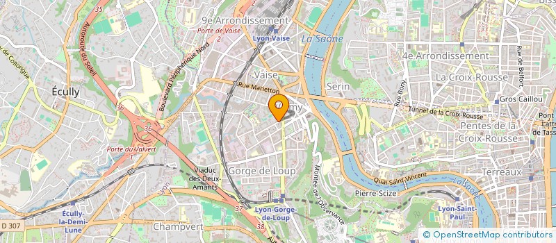 localisation de l'entreprise MADAME MAGALIE YANG  LYON