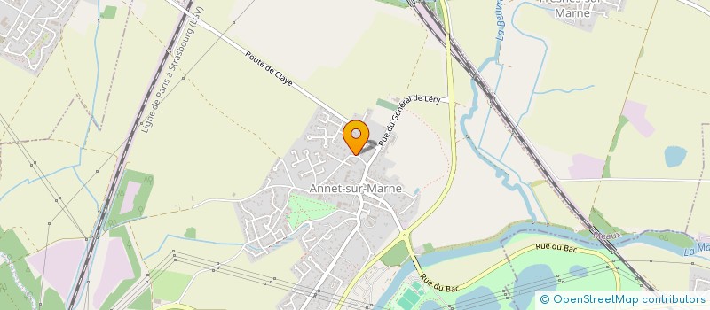 localisation de l'entreprise MADAME MAGALIE ZACHARIE à ANNET-SUR-MARNE