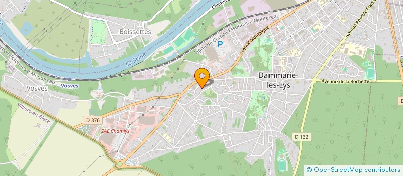 localisation de l'entreprise MADAME MAGALIE ZALEWSKI à DAMMARIE-LES-LYS